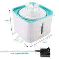 2.5L Super Quiet Cat Water Fountain Bowl Pet Drinking Dispenser by DailySale