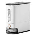 25LBS Vertical Rice Dispenser With Dustproof Lid Large Capacity Grain Storage Container With Measuring Cup Built-In by DailySale