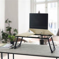 26" Foldable Laptop Desk Pella Oak Wood by DailySale