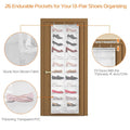 26 Pockets Over the Door Shoe Rack by DailySale