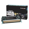 Lexmark C746H1KG Return Program High-Yield Toner, 12,000 Page-Yield, Black