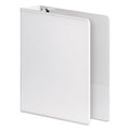 Wilson Jones Heavy-Duty Round Ring View Binder with Extra-Durable Hinge, 3 Rings, 2" Capacity, 11 x 8.5, White