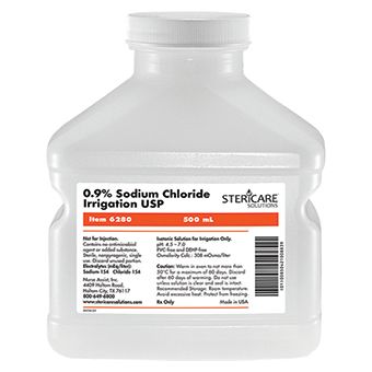 Stericare Solutions 0.9% Sodium Chloride Irrigation Usp 500 Ml 1/pkg by Pasteur Pharmacy