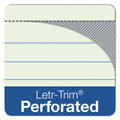 TOPS "The Legal Pad" Ruled Perforated Pads, Wide/Legal Rule, 50 Green-Tint 8.5 x 11.75 Sheets, Dozen
