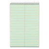 TOPS Gregg Steno Pads, Gregg Rule, 80 Green-Tint 6 x 9 Sheets