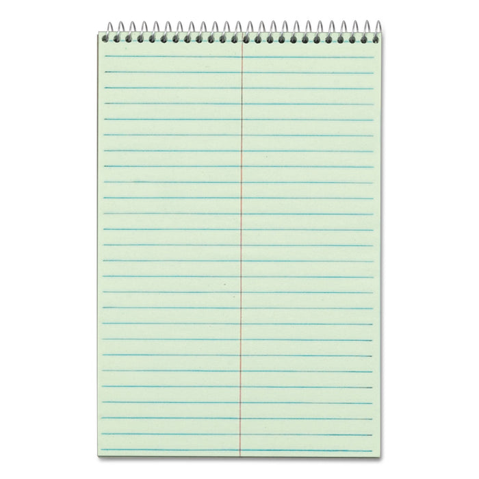 TOPS Gregg Steno Pads, Gregg Rule, 80 Green-Tint 6 x 9 Sheets