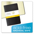 TOPS Idea Collective Journal, Soft Cover, 1 Subject, Wide/Legal Rule, Black Cover, 5.5 x 3.5, 40 Sheets, 2/Pack