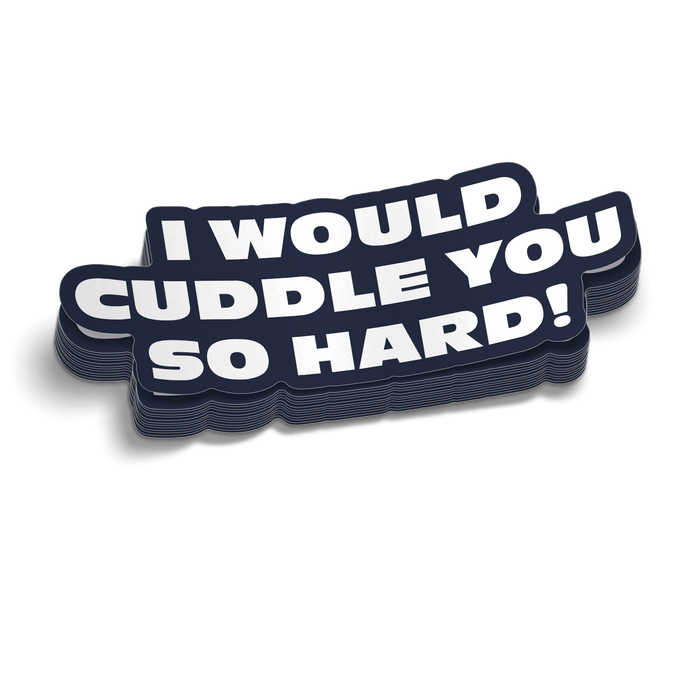 Cuddle - Hard Hat Decal by Armed American Supply