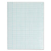 TOPS Cross Section Pads, Cross-Section Quadrille Rule (8 sq/in, 1 sq/in), 50 White 8.5 x 11 Sheets