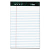 TOPS Docket Ruled Perforated Pads, Narrow Rule, 50 White 5 x 8 Sheets, 6/Pack