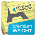 TOPS Docket Gold Ruled Perforated Pads, Wide/Legal Rule, 50 Canary-Yellow 8.5 x 14 Sheets, 12/Pack