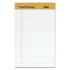 TOPS "The Legal Pad" Plus Ruled Perforated Pads with 40 pt. Back, Narrow Rule, 50 White 5 x 8 Sheets, Dozen