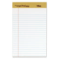 TOPS "The Legal Pad" Plus Ruled Perforated Pads with 40 pt. Back, Narrow Rule, 50 White 5 x 8 Sheets, Dozen