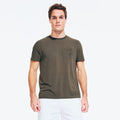 Nautica Mens Solid Crew Neck Short-Sleeve Pocket by Vanessa Jane