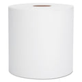 Scott Essential Hard Roll Towels for Business, Absorbency Pockets, 1.5" Core, 8 x 400 ft, White, 12 Rolls/Carton