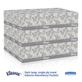 Kleenex Hand Towels, Pop-Up Box, Cloth, 1-Ply, 9 x 10.5, White, 120/Box, 18 Boxes/Carton