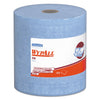 WypAll X90 Cloths, Jumbo Roll, 2-Ply, 11.1 x 13.4, Denim Blue, 450/Roll
