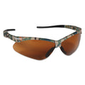 KleenGuard Nemesis Safety Glasses, Camo Frame, Bronze Lens