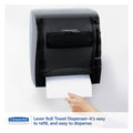 Kimberly-Clark Professional* Lev-R-Matic Roll Towel Dispenser, 13.3 x 9.8 x 13.5, Smoke