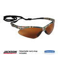 KleenGuard Nemesis Safety Glasses, Camo Frame, Bronze Lens