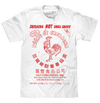 Sriracha Label T-Shirt - White