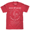 Sriracha Label T-Shirt - Red