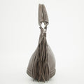 Chanel LAX Grained Leather Tassel Handle Bag Grey 8 Series-#2620 by Bolt Boutique