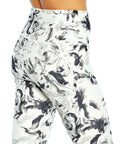 Balance Collection Womens Leggings Watercolor Floral Contender, Size S by Vanessa Jane
