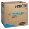 WypAll General Clean X60 Cloths, Flat Sheet, 12.5 x 16.8, White, 150/Box, 6 Boxes/Carton