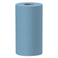 WypAll General Clean X60 Cloths, Small Roll, 13.5 x 19.6, Blue, 130/Roll, 6 Rolls/Carton