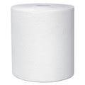 Kleenex Hard Roll Paper Towels with Premium Absorbency Pockets, 8" x 600 ft, 1.75" Core, White, 6 Rolls/Carton