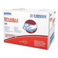WypAll X90 Cloths, BRAG Box, 2-Ply, 11.1 x 16.8, Denim Blue, 136/Carton