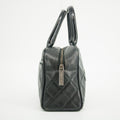 Chanel Caviar Skin Mini Boston Black Handbag 6 Series #2624 by Bolt Boutique
