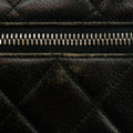 Chanel Caviar Skin Mini Boston Black Handbag 6 Series #2624 by Bolt Boutique