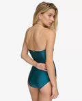 Calvin Klein Womens Shirred Tummy-Control Split-Cup One-Piece Swimsuit, Size 10 by Vanessa Jane