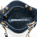 Chanel Matelasse Quilted Black Lambskin Shoulder Bag 2 Series #2625 by Bolt Boutique