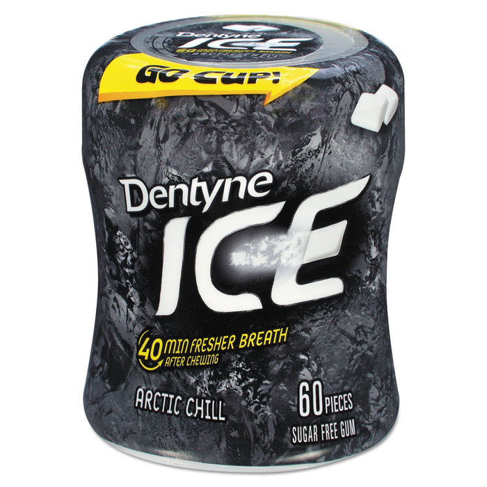Dentyne Ice Sugarless Gum, Arctic Chill, 60 Pieces/Cup, 4 Cups/Pack