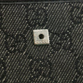 Gucci Black GG Canvas x Leather Card Case #2627 by Bolt Boutique