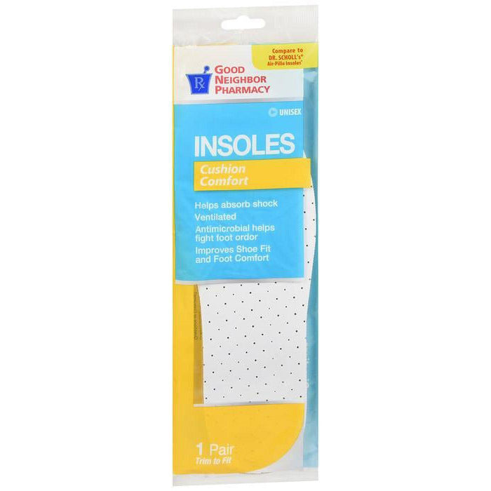 Silver Rod Pharmacy GNP Unisex Insoles 1 Pair by Pasteur Pharmacy