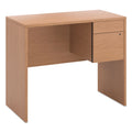 HON 10500 Series Standing Height Hanging Pedestal, Left/Right, 2-Drawer: Box/File, Legal/Letter, Harvest, 15.63 x 22.75 x 17.75
