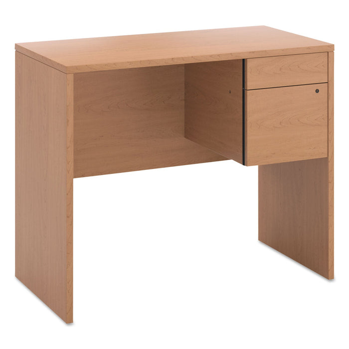 HON 10500 Series Standing Height Hanging Pedestal, Left/Right, 2-Drawer: Box/File, Legal/Letter, Harvest, 15.63 x 22.75 x 17.75