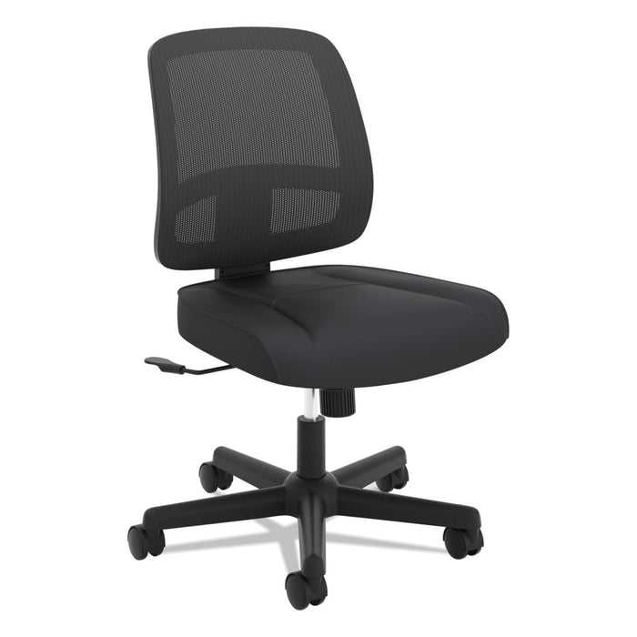 HON ValuTask Mesh Back Task Chair, Supports Up to 250 lb, 15" to 19" Seat Height, Black