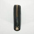 Gucci Navy Guccisima Leather Round Zipper Long Wallet #2629 by Bolt Boutique