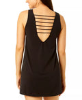 Salt + Cove Juniors Solid Strappy Swim Cover-up Dress, Size Large by Vanessa Jane
