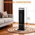 Portable Electric Space Heater with Remote & Thermostat by DailySale