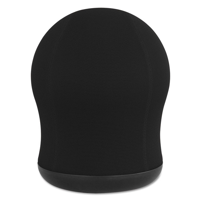 Safco Zenergy Swivel Ball Chair, Backless, Supports Up to 250 lb, Black