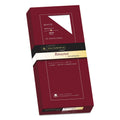 Southworth 100% Cotton Resume Envelope, #10, Commercial Flap, Gummed Closure, 4.13 x 9.5, White, 50/Box
