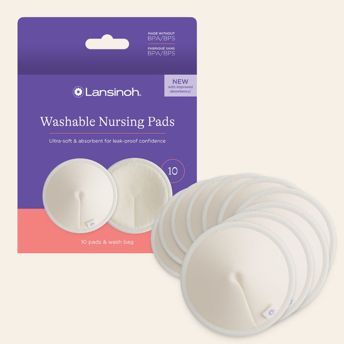 Lansinoh® Washable Nursing Pads – Eco-Friendly & Ultra-Soft by Pasteur Pharmacy