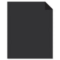 Astrobrights Color Cardstock, 65 lb Cover Weight, 8.5 x 11, Eclipse Black, 100/Pack