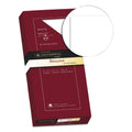 Southworth 100% Cotton Resume Envelope, #10, Commercial Flap, Gummed Closure, 4.13 x 9.5, White, 50/Box